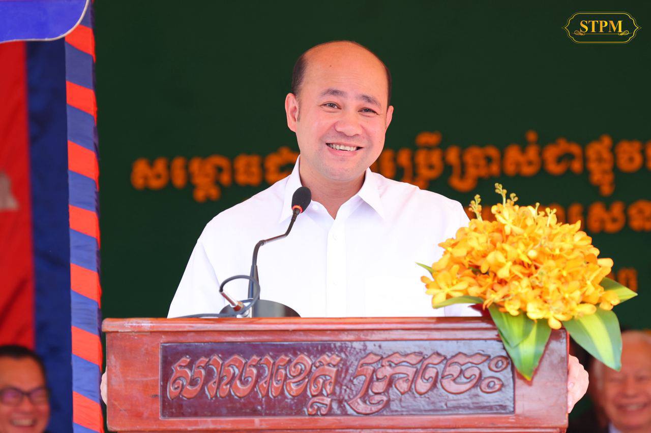 ឯកឧត្តម ហ៊ុន​ ម៉ានី អញ្ជើញសម្ពោធបុស្បុករូបសំណាកព្រះគ្រូធម្មាចារ្យ គឹម ច្រែង និងសម្ដេចតេជោ ហ៊ុន សែន កាលនៅពីកុមារ នៅខេត្តក្រចេះ